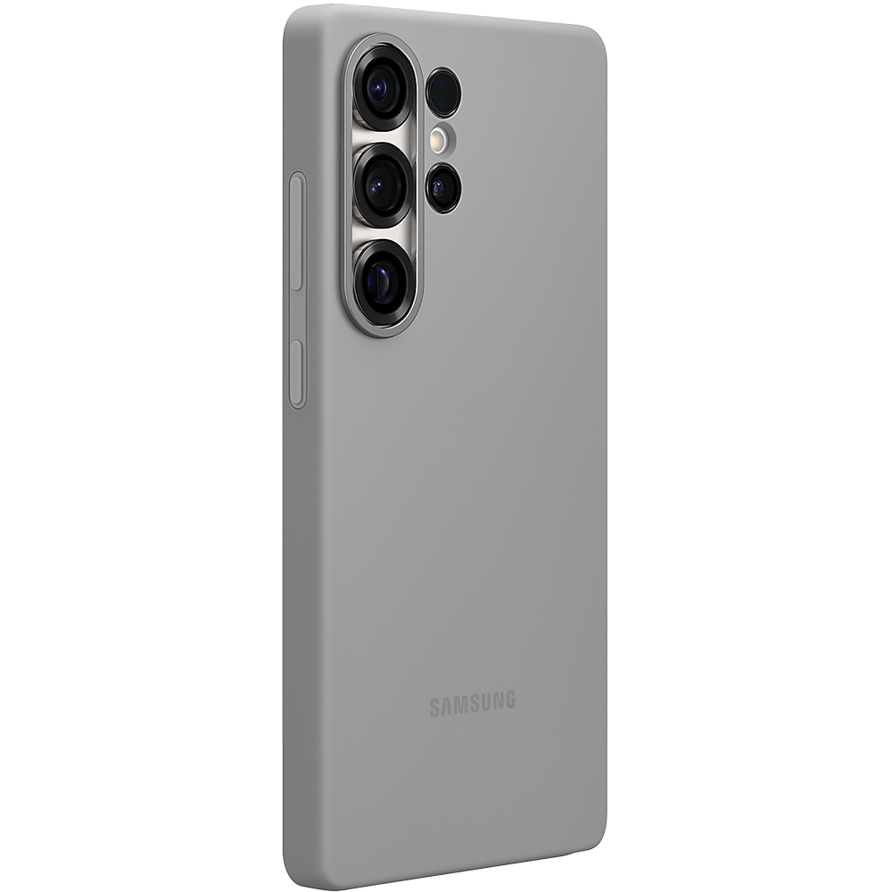 Etui Samsung Silicone Case do Galaxy S25 Ultra, szare